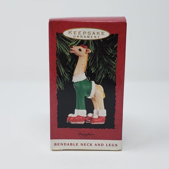 1993 Hallmark Daughter Handcrafted Keepsake Holiday Christmas Ornament. - Picture 1 of 10